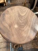 Stoer landelijk tafeltje krukje bijzettafeltje plantentafel, Ophalen