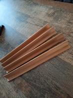 4 houten mahjong laten, Hobby en Vrije tijd, Ophalen of Verzenden, Zo goed als nieuw