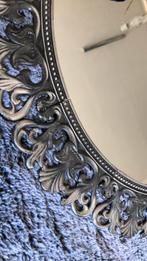 Spiegel rond gietijzer, Antiek en Kunst, Ophalen of Verzenden, Rond, Minder dan 50 cm