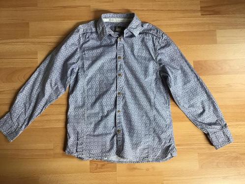 Garcia blouse lange mouw licht blauw maat 152-158, Kinderen en Baby's, Kinderkleding | Maat 152, Zo goed als nieuw, Jongen, Overhemd of Blouse
