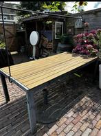 Tuintafel, Ophalen, Gebruikt, Rechthoekig, Hout