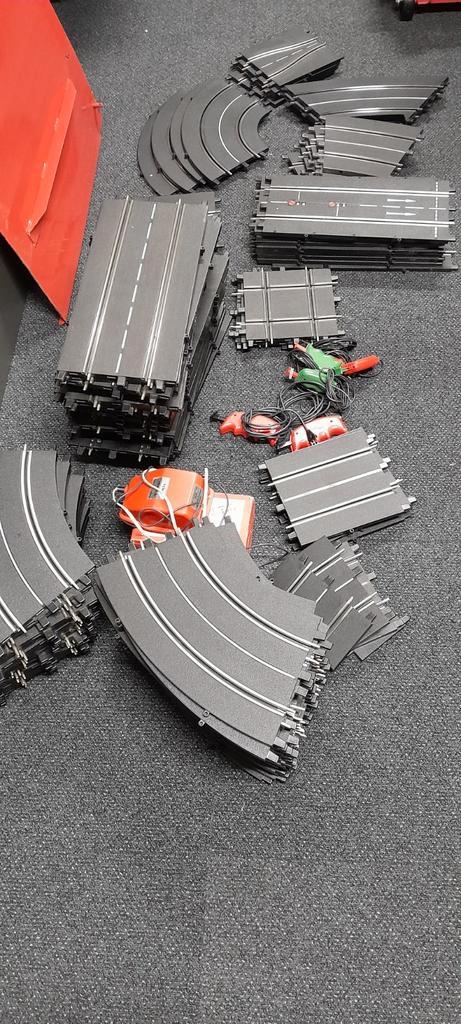 Fleischmann baanstukken, grote partij, Kinderen en Baby's, Speelgoed | Racebanen, Zo goed als nieuw, Elektrisch, Fleischmann, Ophalen of Verzenden