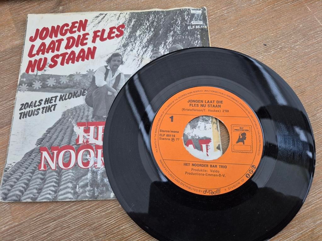 Jongen Laat Die Fles Nu Staan -Het Noorder Bar Trio piraten, Ophalen of Verzenden, Zo goed als nieuw, Overige formaten, Levenslied of Smartlap