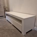 Te koop witte lage kast, Ophalen of Verzenden, Zo goed als nieuw, 25 tot 50 cm, Minder dan 100 cm