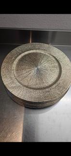 Gouden decoratieve borden, Overige materialen, Gebruikt, Schaal, Rond