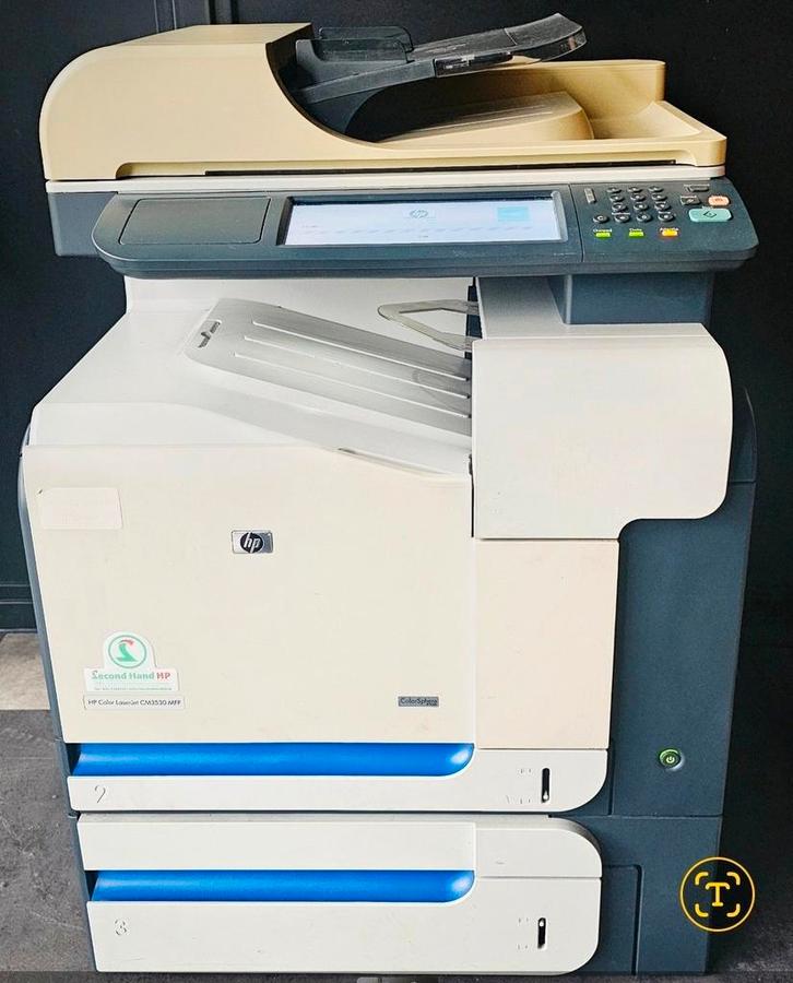 Printer HP Color LaserJet CM3530 MFP – defect, Computers en Software, Printers, Niet werkend, Ophalen