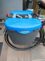 FIETSTAS Dubbel Fast Raider blauwe deksel zgan design € 25, Ophalen of Verzenden, Zo goed als nieuw, Fast Raider