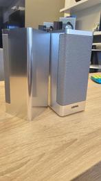 TE KOOP LOEWE SATELLITE SPEAKERS SILVER, Zo goed als nieuw, Surroundset zonder subwoofer, Minder dan 60 watt, Ophalen