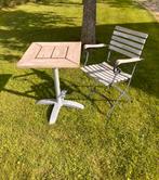 Tuinsetje bistroset inklapbaar, Tuin en Terras, Tuinsets en Loungesets, Gebruikt, Bijzettafel, Tuinset, Ophalen