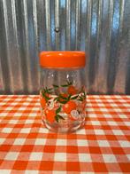 Vintage glazen voorraadpot sinaasappelen, Ophalen of Verzenden, Huis en Inrichting