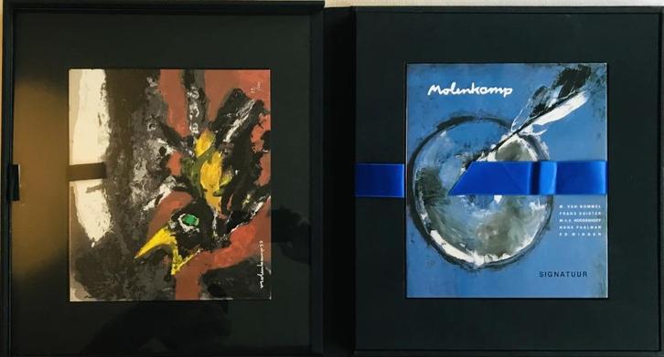 3 zeefdrukken Nico Molenkamp + bijzondere uitgave Signatuur, Antiek en Kunst, Kunst | Litho's en Zeefdrukken, Ophalen of Verzenden