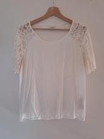 Witte top, Maat 38/40 (M), Wit, Ophalen of Verzenden, Zo goed als nieuw