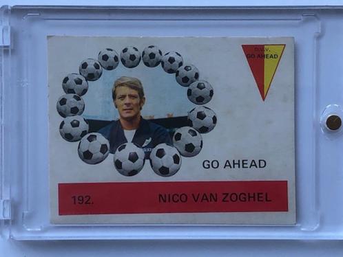 Go Ahead Voetbalplaatje Nico van Zoghel Monty, Verzamelen, Sportartikelen en Voetbal, Gebruikt, Spelerskaart, Overige binnenlandse clubs