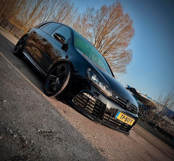 Volkswagen Golf 2.0 TSI R 5D 4MOTION DSG 2011 Zwart, Auto's, Volkswagen, Particulier, Golf, 4x4, ABS, Achteruitrijcamera, Adaptieve lichten