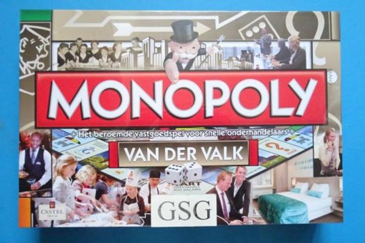 Monopoly van der Valk nr. C31141040-00, Hobby en Vrije tijd, Gezelschapsspellen | Bordspellen, Nieuw, Ophalen
