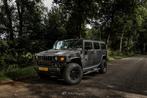 Hummer H2, Matte Black gewrapt. Uniek!, Auto's, Automaat, Overige modellen, 330 pk, Leder
