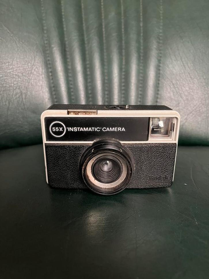 Kodak Instamatic 55X Camera, made in Stuttgart, Duitsland, Audio, Tv en Foto, Fotocamera's Analoog, Zo goed als nieuw, Compact