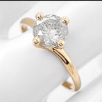 14 k gouden ring met natuurlijke diamant 1.01 ct, Sieraden, Tassen en Uiterlijk, Ringen, Nieuw, Ophalen of Verzenden, 17 tot 18