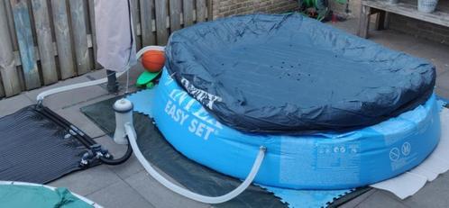 Intex Easy set zwembad (ø 244 x 76cm) zeer compleet, Tuin en Terras, Zwembaden, Gebruikt, Opblaaszwembad, Minder dan 80 cm, 200 tot 400 cm