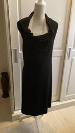 Jurk Sisley zwart Maat L, Ophalen, Zwart, Zo goed als nieuw, Knielengte