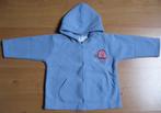 Blauw meisjes vest babies 80., Kinderen en Baby's, Babykleding | Maat 80, Ophalen of Verzenden, Zo goed als nieuw, Babies, Truitje of Vestje
