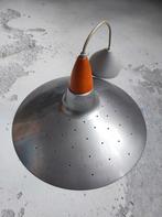Vintage Massive hanglamp, Ophalen of Verzenden, Gebruikt, Hout, Minder dan 50 cm
