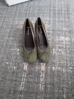 Dames pumps mt 38 groen ECHTT LEDER, Ophalen of Verzenden, Nieuw, Groen