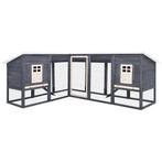 Konijnenhok hok kooi buitenren konijn GRATIS VERZENDING!, Verzenden, Nieuw, 90 cm of meer, Konijn