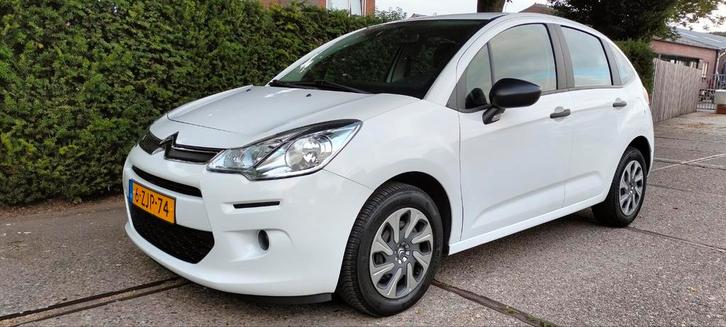 Citroën C3 1.0 I 50KW 2015 Wit, Auto's, Citroën, Bedrijf, C3, Benzine, A, Hatchback, Handgeschakeld, Origineel Nederlands, Wit