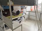Hoogslaper Vitval (Ikea) met bureau en accessoires, Ophalen, Gebruikt, Eenpersoons, 90 cm