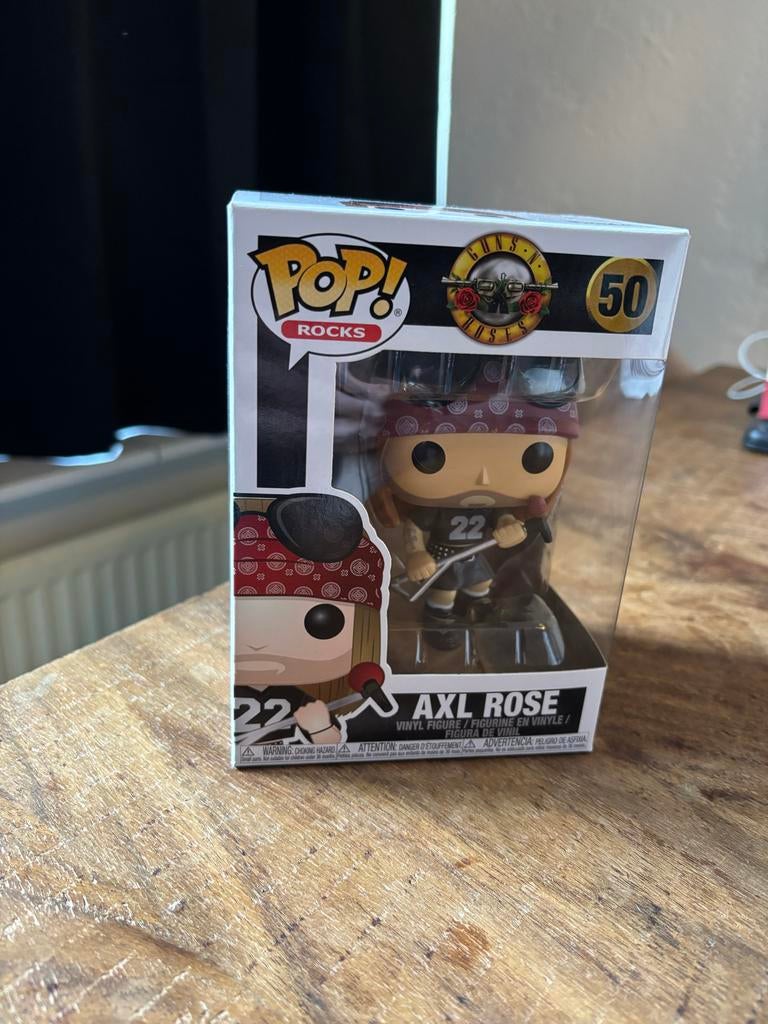 Funko Pop Rocks Axl Rose #50, Ophalen, Zo goed als nieuw