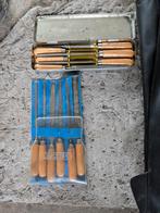 Set Vijlen in Doos & Gedore Vijlenset, Doe-het-zelf en Verbouw, Gereedschap | Handgereedschap, Ophalen of Verzenden, Gebruikt