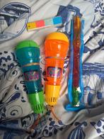 Blokfluit, mondharmonica en 2 microfoons, Ophalen of Verzenden