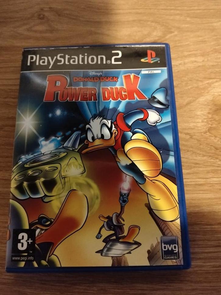 Donald Duck PK - Power Duck PS2, Spelcomputers en Games, Games | Sony PlayStation 2, Gebruikt, Avontuur en Actie, 1 speler, Vanaf 3 jaar