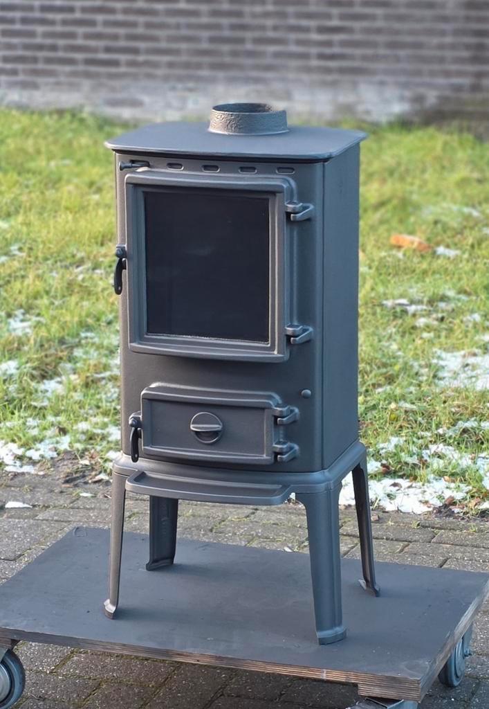 Houtkachel Heta Scandia 6304, Huis en Inrichting, Kachels, Zo goed als nieuw, Vrijstaand, Houtkachel, Hout, Ophalen of Verzenden