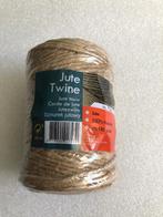 JUTE TOUW - 3 MM RONDE - ong 75 meters, Ophalen of Verzenden, Zo goed als nieuw, Materiaal