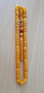 Oude antiek amber barensteen tasbih 45.gram, Sieraden, Tassen en Uiterlijk, Antieke sieraden, Ophalen of Verzenden, Overige materialen