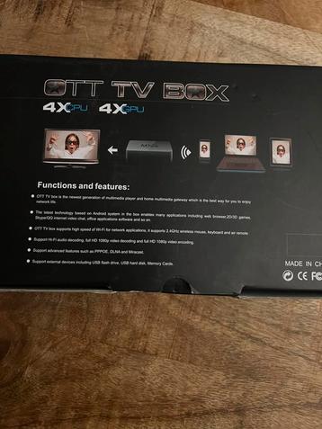 TV BOX MXQ ANDROID MEDIASPELER KODI XBMC beschikbaar voor biedingen