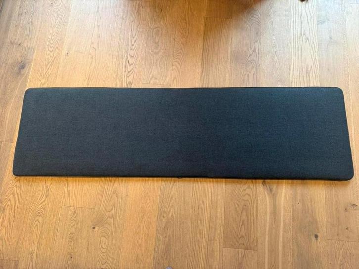 Auping original hoofdbord met bed tafeltjes, Huis en Inrichting, Slaapkamer | Bedden, Nieuw, Tweepersoons, 180 cm, Hout, Grijs