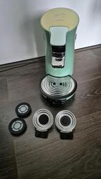 Senseo Apparaat in de kleur groen / Type HD6563, Gebruikt, Koffiemachine, Ophalen of Verzenden, Koffiepads en cups