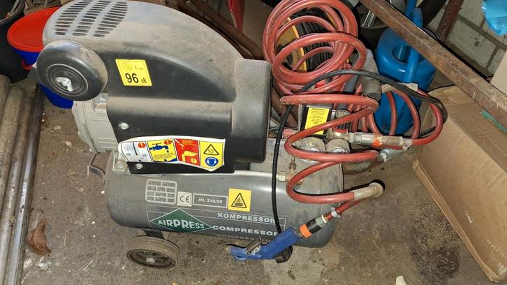 Airpress HL 310/25 Compressor, Doe-het-zelf en Verbouw, Compressors, Gebruikt, 6 tot 10 bar, 25 tot 100 liter, Minder dan 200 liter/min