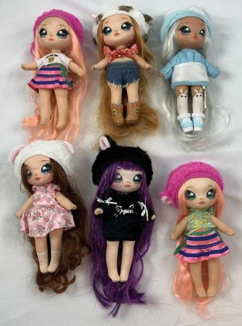 Na Na Na Surprise MGA 6 stuks poppen pop 20 cm verzameling, Kinderen en Baby's, Speelgoed | Poppen, Zo goed als nieuw, Overige typen
