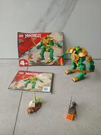 Lego ninjago lloyds ninja mech 71757, Ophalen of Verzenden, Zo goed als nieuw, Complete set, Lego