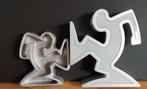 Osvaldo Cavandoli lamp en bakje ( Keith Haring stijl ), Ophalen of Verzenden