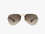 Ray-Ban AVIATOR NIEUW!, Zonnebril, Bruin, Nieuw, Ophalen of Verzenden