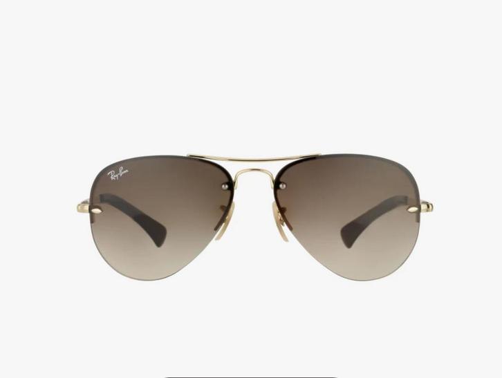 Ray-Ban AVIATOR NIEUW!, Sieraden, Tassen en Uiterlijk, Zonnebrillen en Brillen | Heren, Nieuw, Zonnebril, Ray-Ban, Bruin, Ophalen of Verzenden