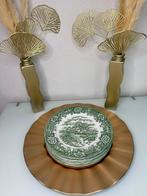 English village porseleinen borden, Ophalen of Verzenden, Zo goed als nieuw, Bord