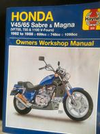 Hinda magna owners workship manual, Motoren, Handleidingen en Instructieboekjes, Ophalen of Verzenden, Honda