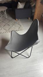 Vlinderstoel, Huis en Inrichting, Stoelen, Ophalen, Zo goed als nieuw, Grijs