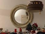 Grote spiegel woonkamer accessoire, Ophalen, Zo goed als nieuw, Rond